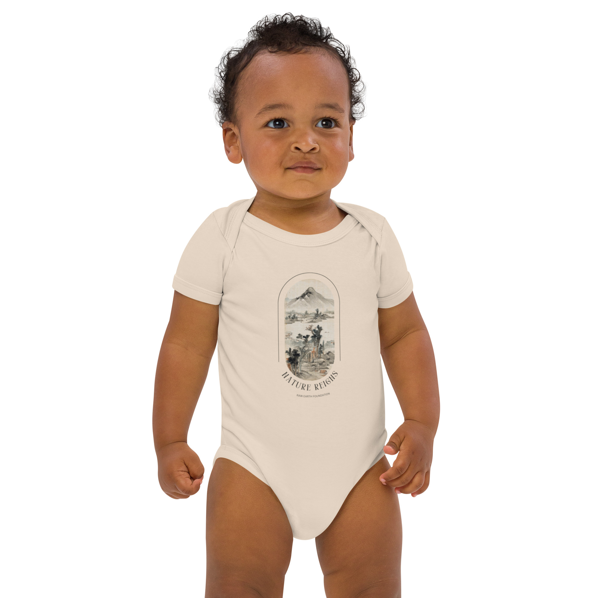 Nature Reigns Organic Baby Bodysuit